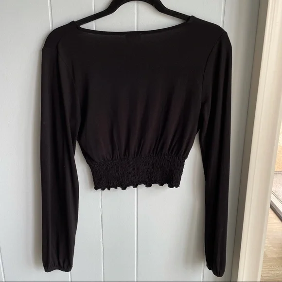 🛍✨SOLD✨Cotton on black crop top NWOT - Picture 5 of 7